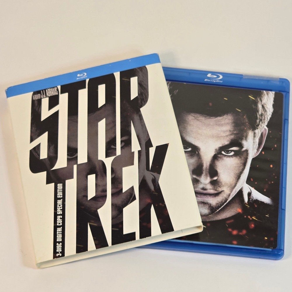 Star Trek Blu Ray 3 Disc Special Edition J.J. Abrams 2009‎ Movie Film Sci Fi